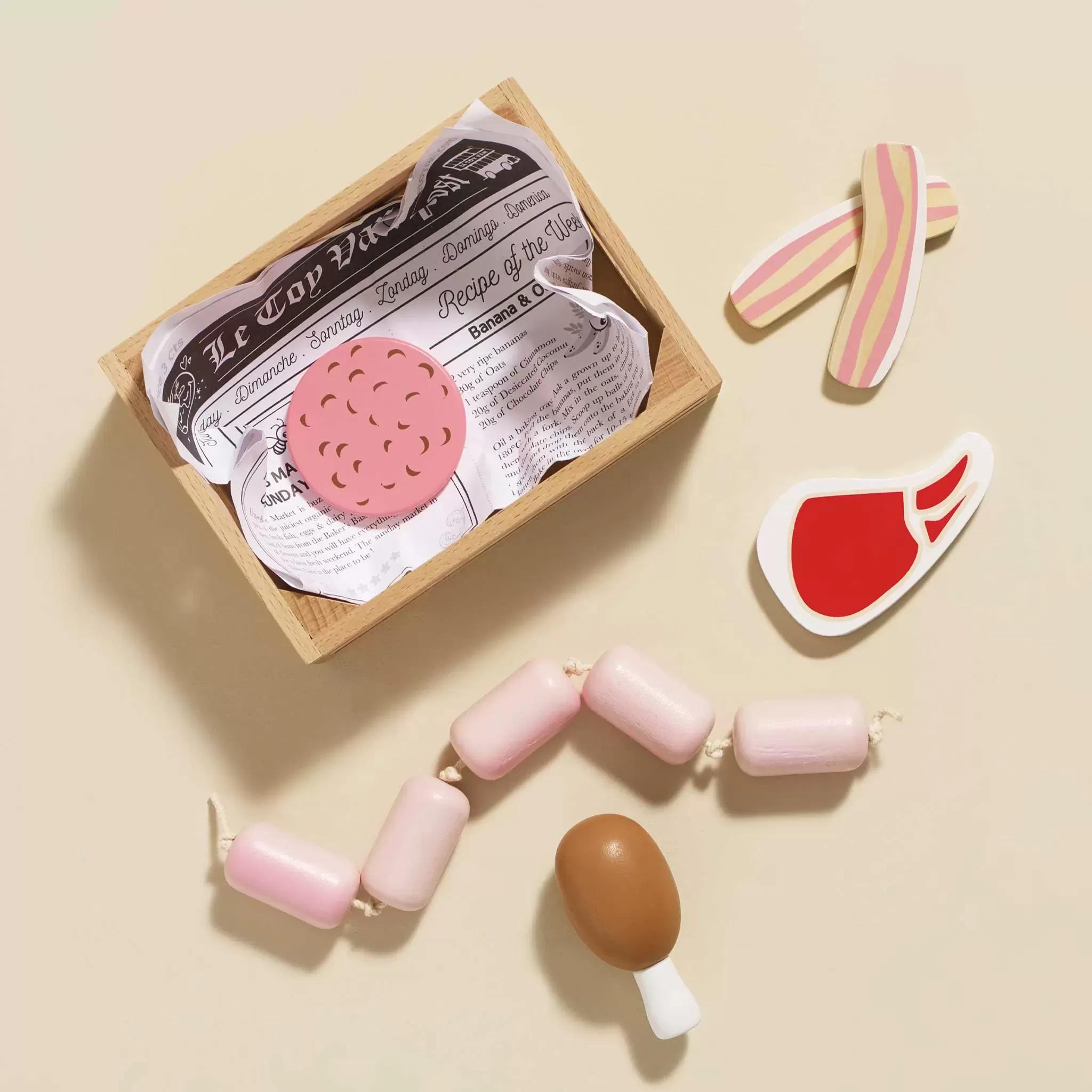 おかいものごっこ　おにくセット